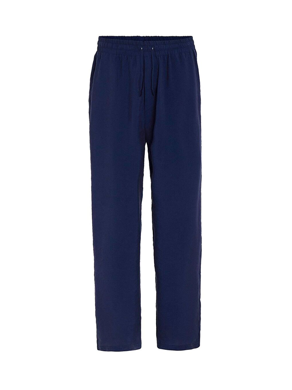 Baggy Fit Modal Kumaş Pantolon Lacivert-3