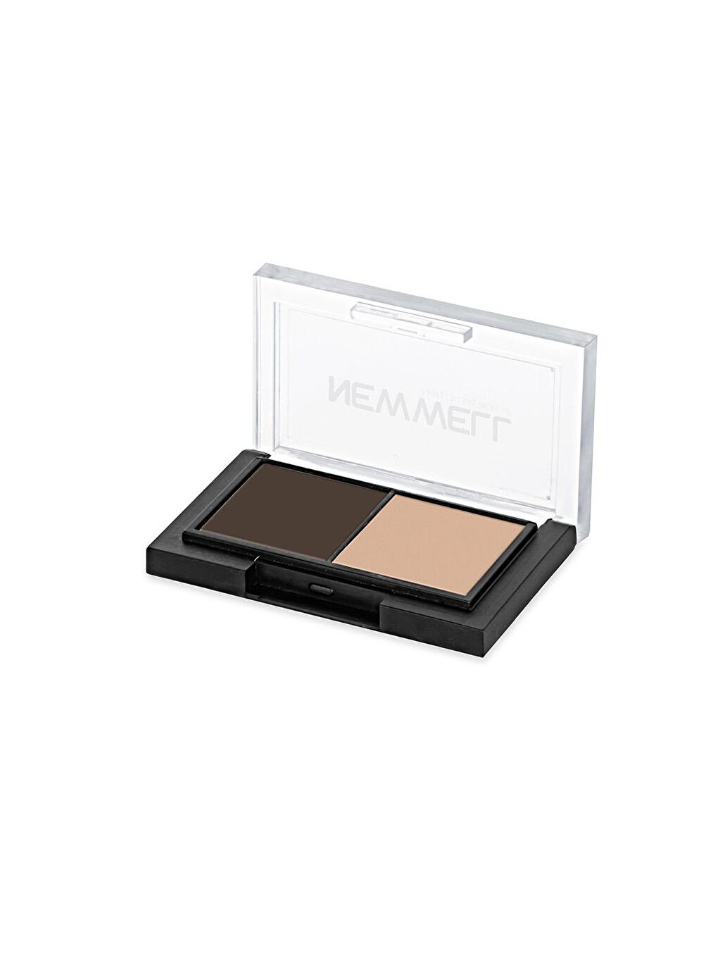 New Well Bej-Kahverengi Porcelain Make Up 2li Far Paleti No:03 - 1