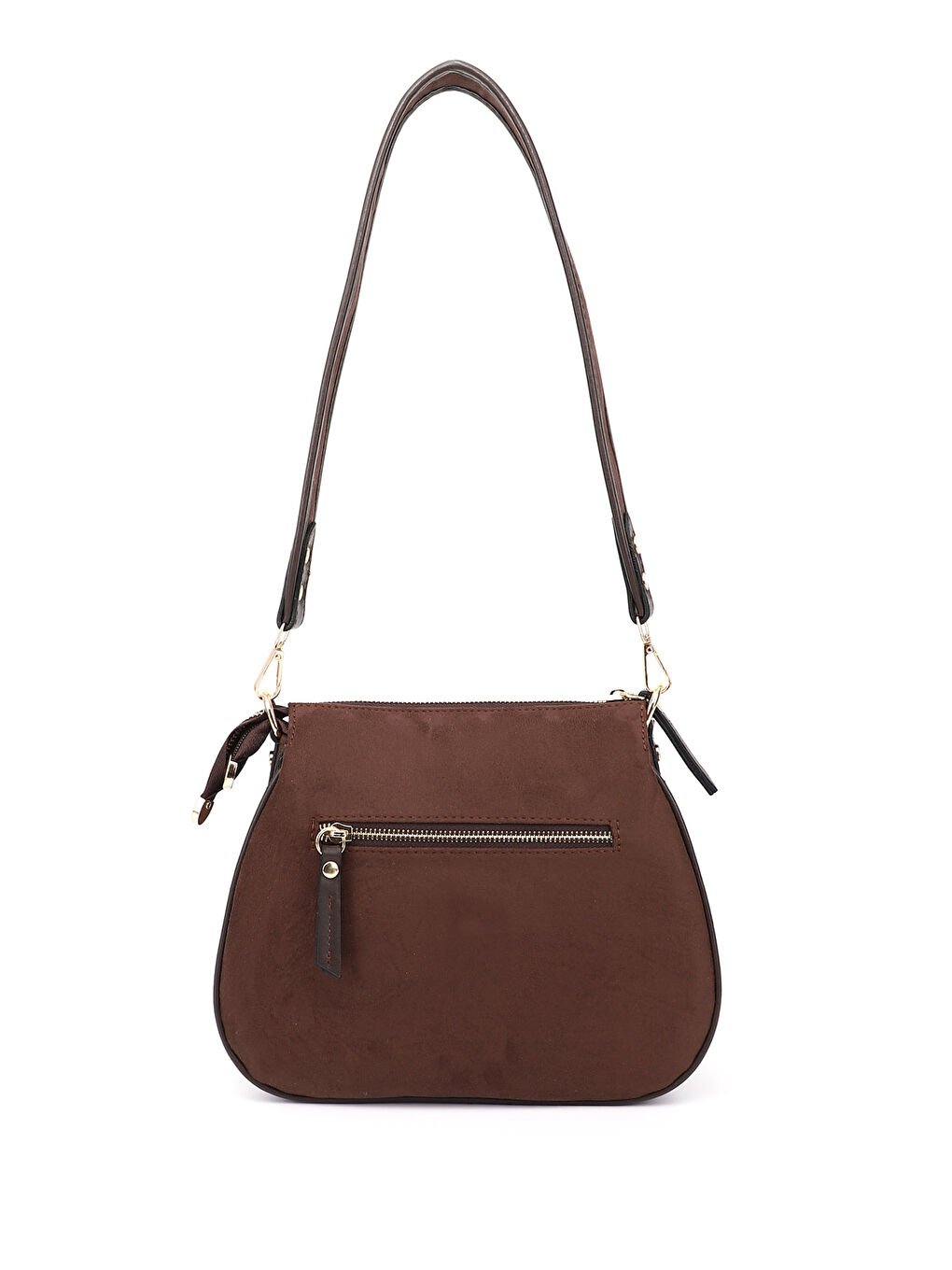 Kahverengi Kadın AÇIK KAHVERENGİ Uzun Askılı Omuz Çantası-3