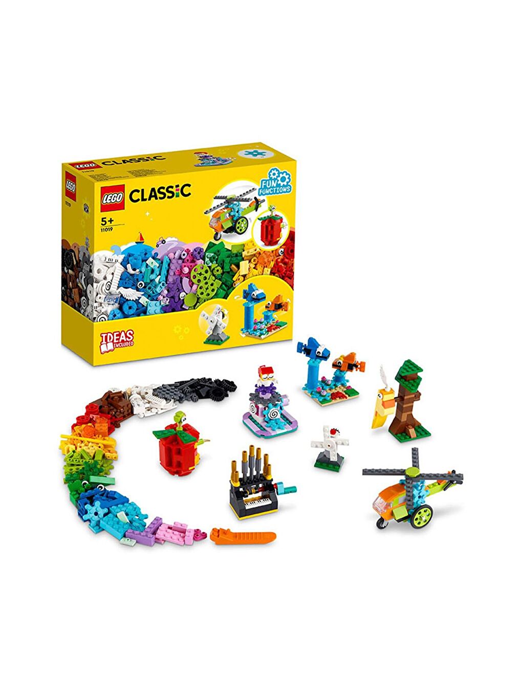 Lego Classic Yapım Parçaları ve Fonksiyonlar 11019