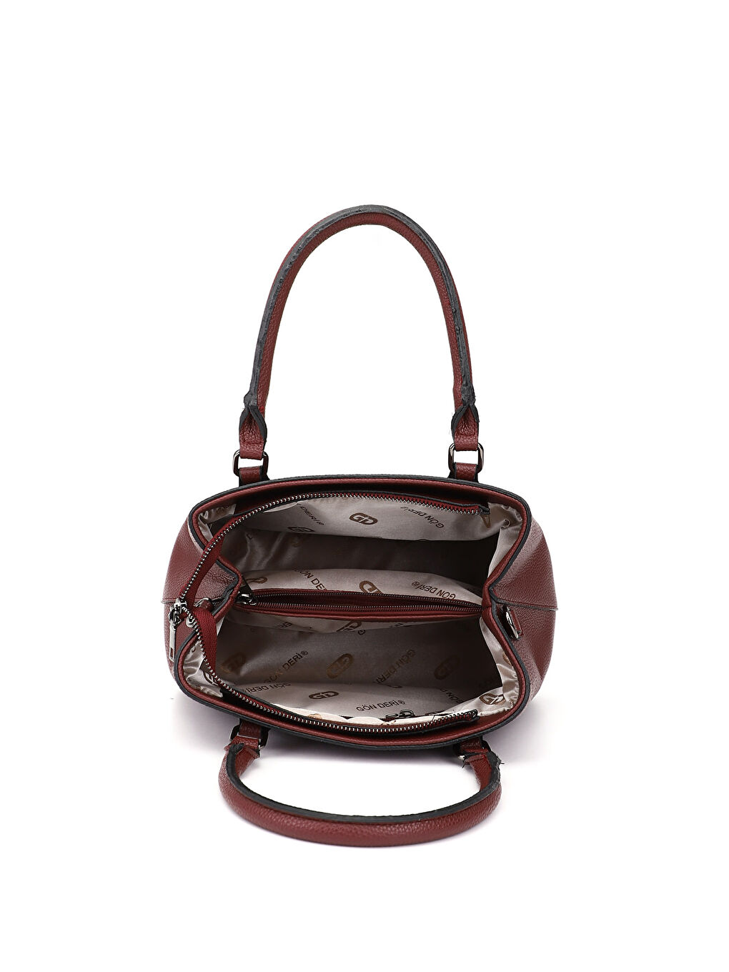 Bordo Kadın AÇIK BORDO El Ve Omuz Çantası-4