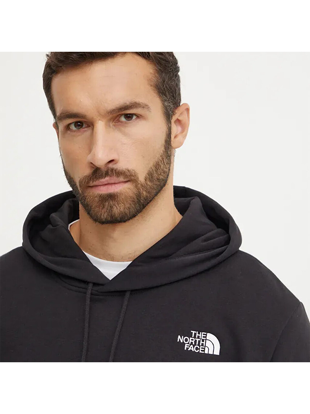 Essential Relaxed Erkek Siyah Sweatshirt-3