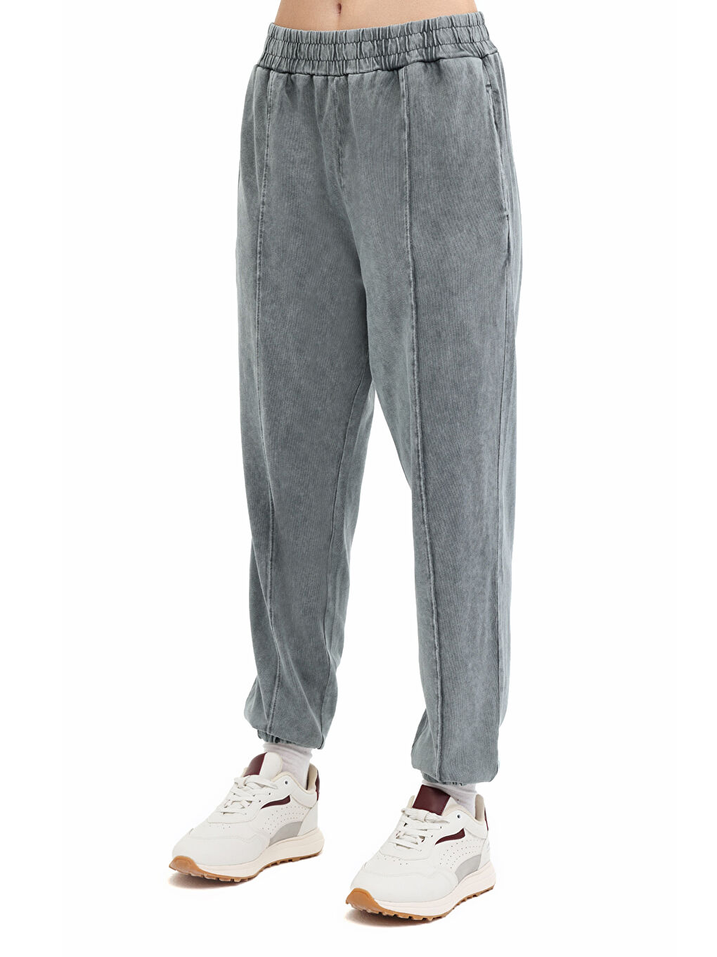 Gri WL FREYA 22SY787 5PR Antrasit Kadın Eşofman Altı