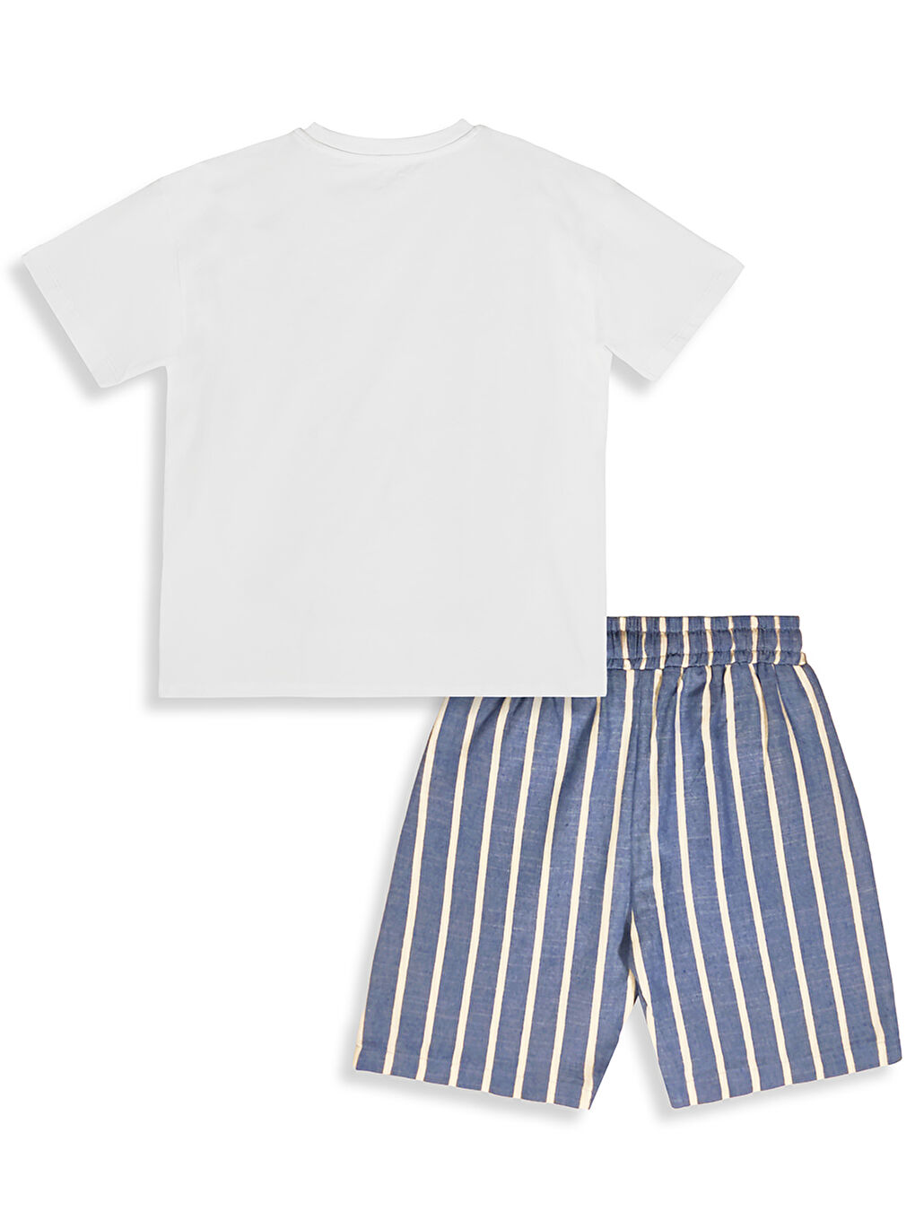 Lacivert Lavita  Erkek Çocuk T-shirt Şort Takım-1