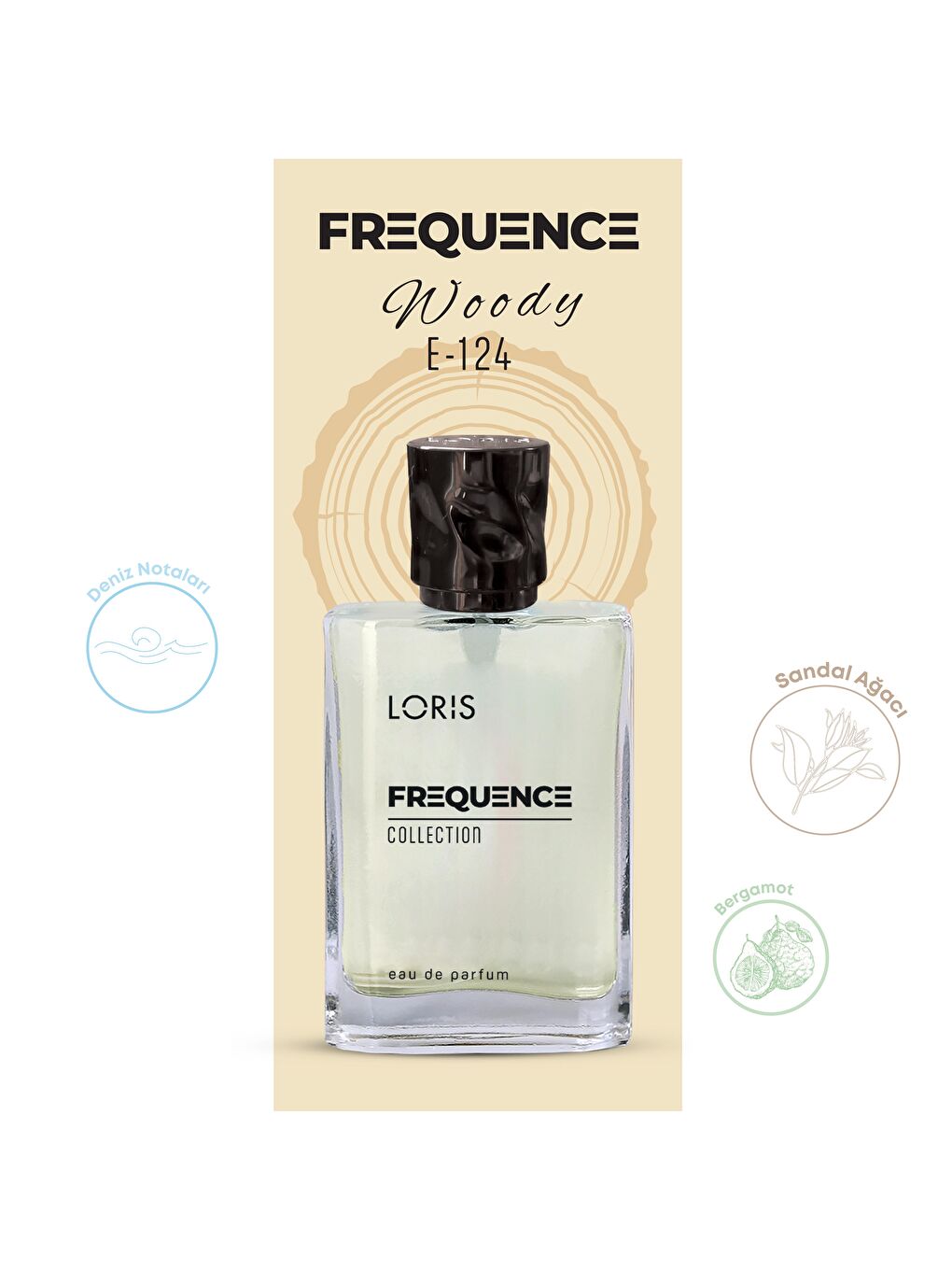 E-124 Frequence Erkek EDP Parfüm 50 ML-1