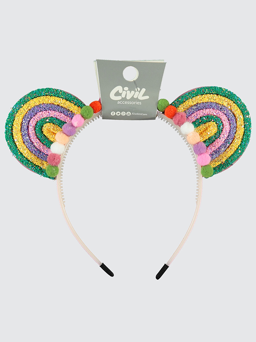 Pembe Atasoy Kız Çocuk Taç Pudra-1