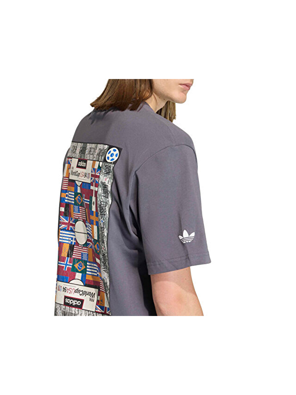 Flag Gfx Ss T Erkek Günlük Tişört Kd1429 Siyah-4