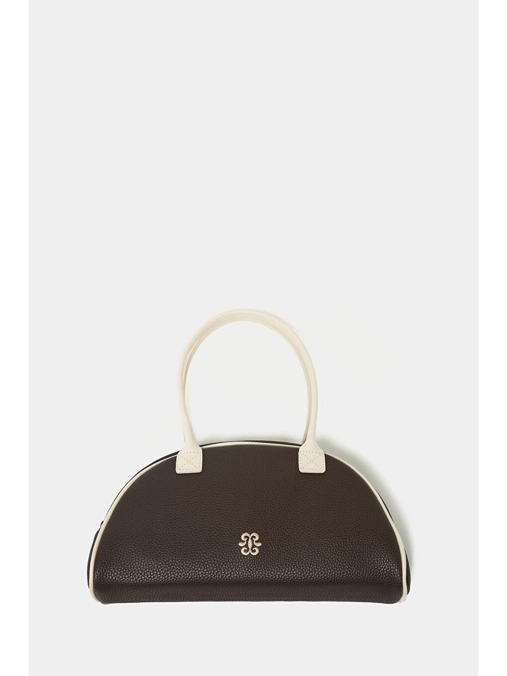 Retro El Ve Omuz Çantası Kahverengi-3