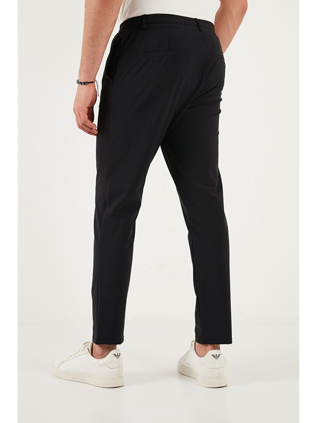 Siyah Pamuklu Regular Fit Normal Bel Pantolon CF26S615261-6