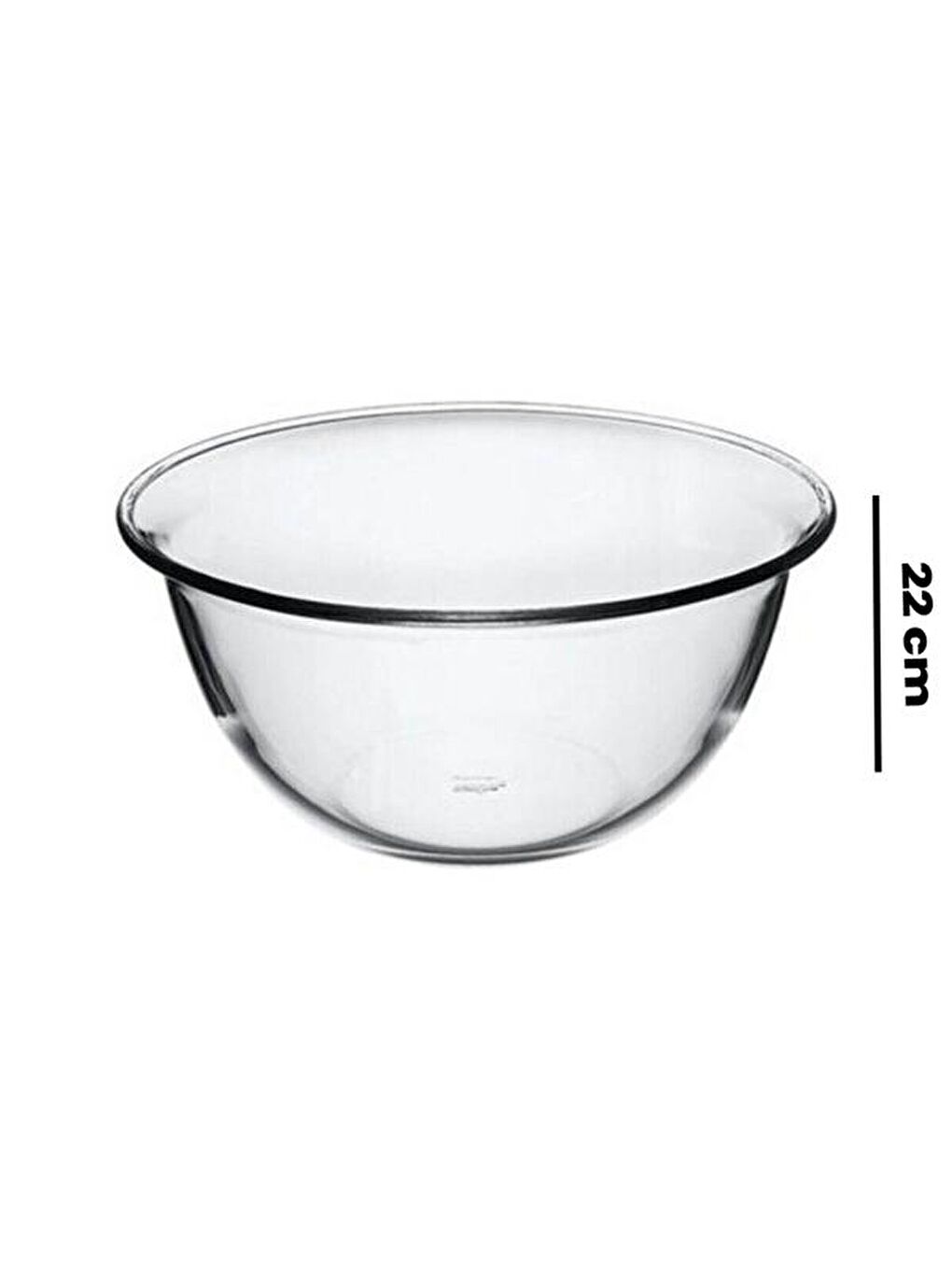 Renksiz 59514 Çok Amaçlı Kase Borcam - 22 cm-4