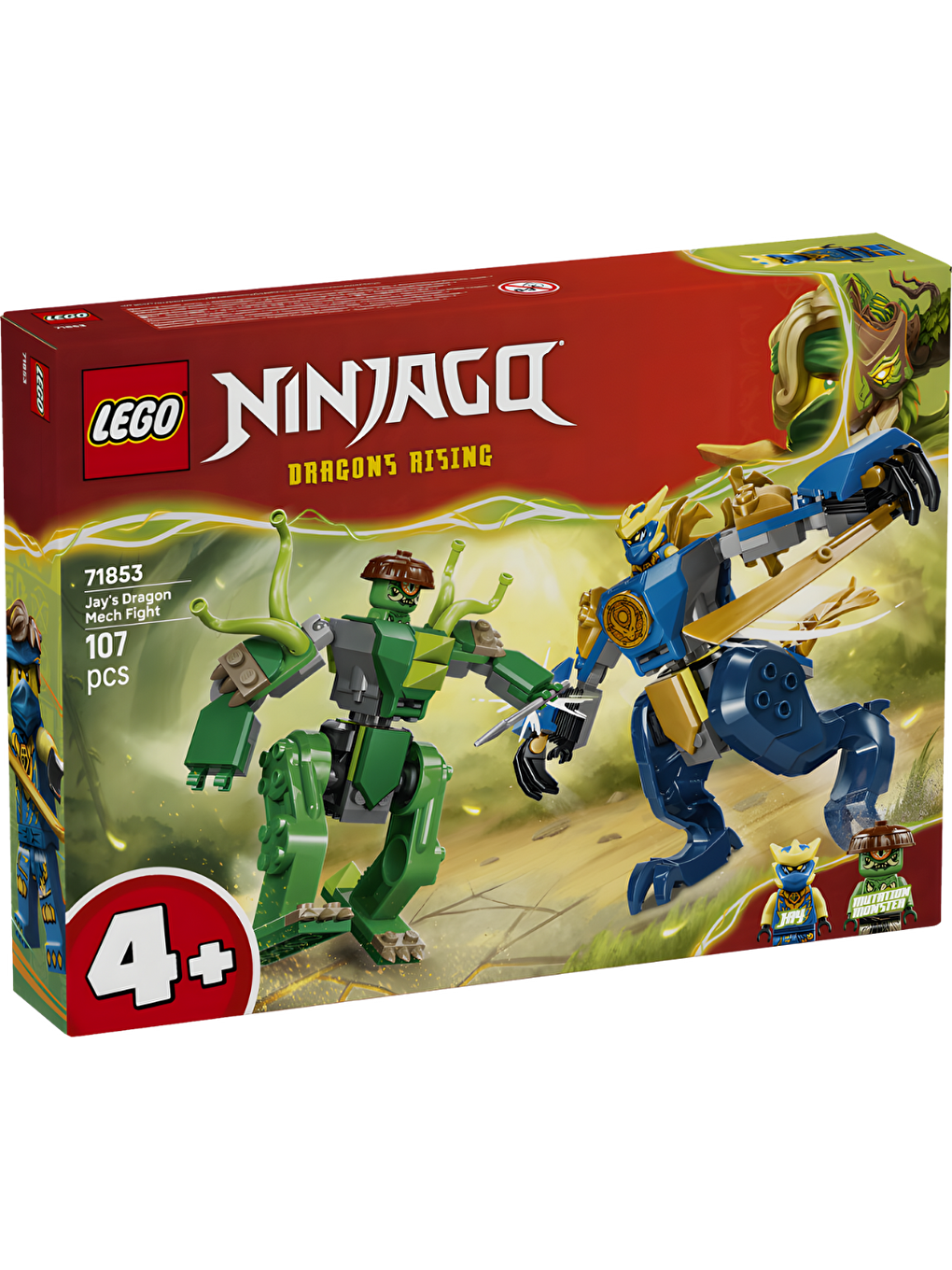Ninjago Jay’in Ejderha Robotu Savaşı 71853