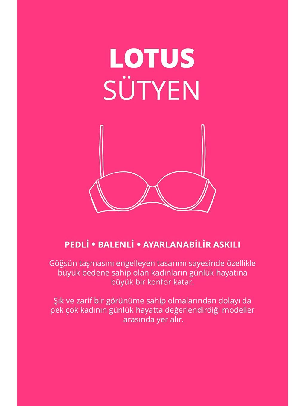 Karışık Balenli Toparlayıcı Dolgusuz Straplez Lotus Sütyen 3'Lü Paket-3
