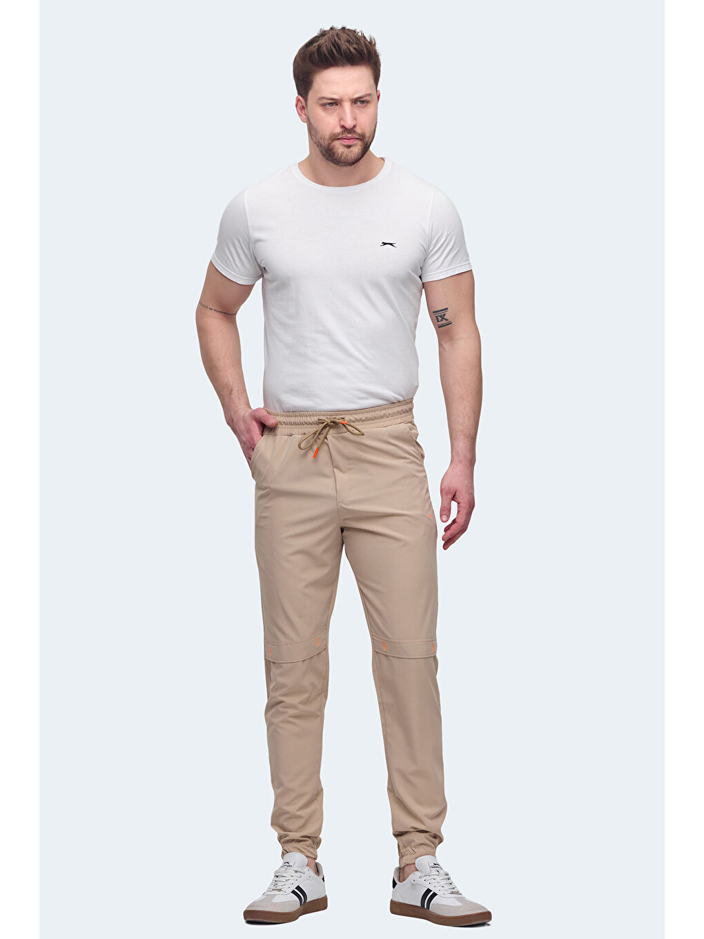 SLAZENGER NADJA Erkek Eşofman Altı Bej - 6