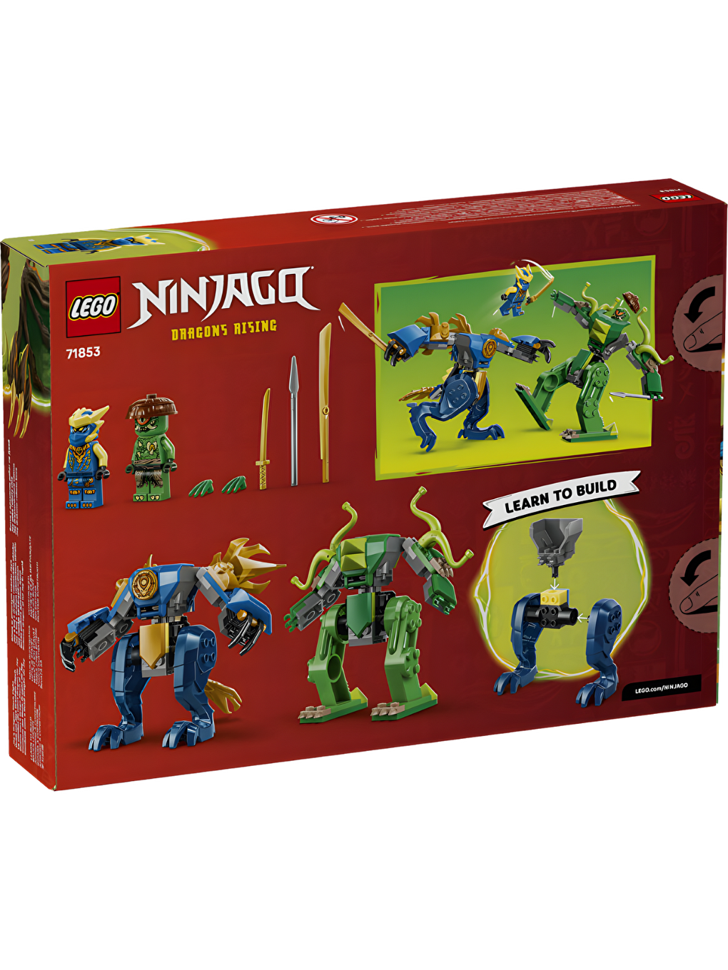 Ninjago Jay’in Ejderha Robotu Savaşı 71853-1