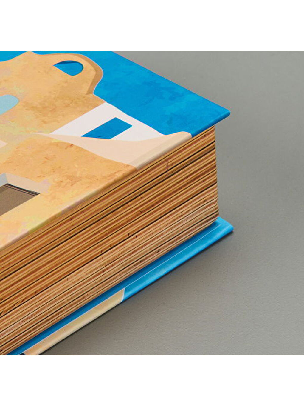 Deco Mykonos Dekoratif Kutu - Mavi - 19,5x12x5 cm-2