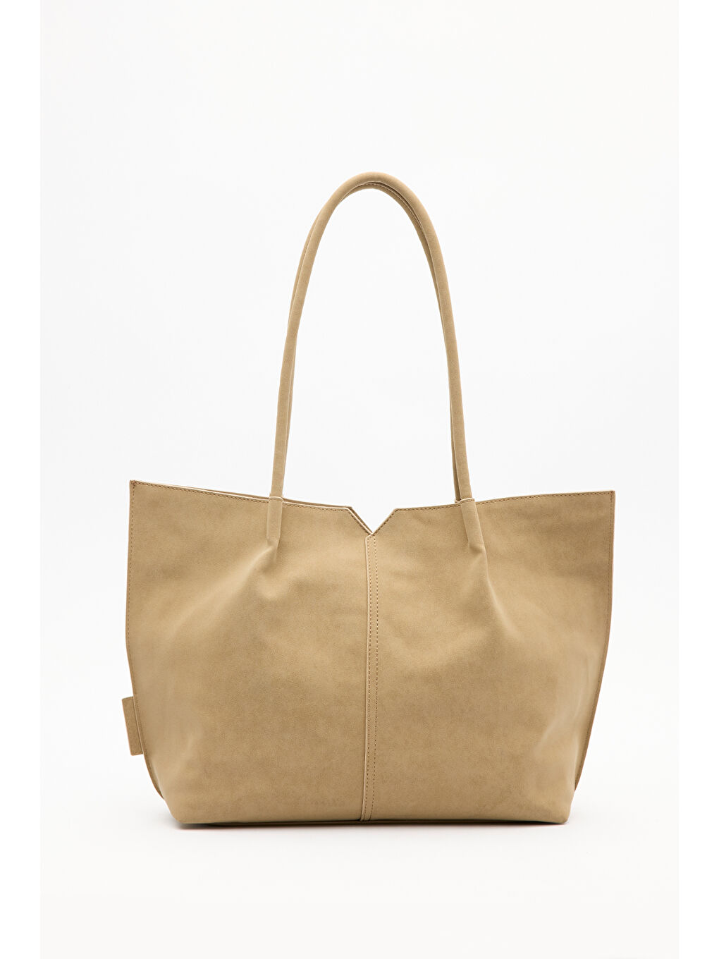 Bej Süet Momo Çanta Vizon-6