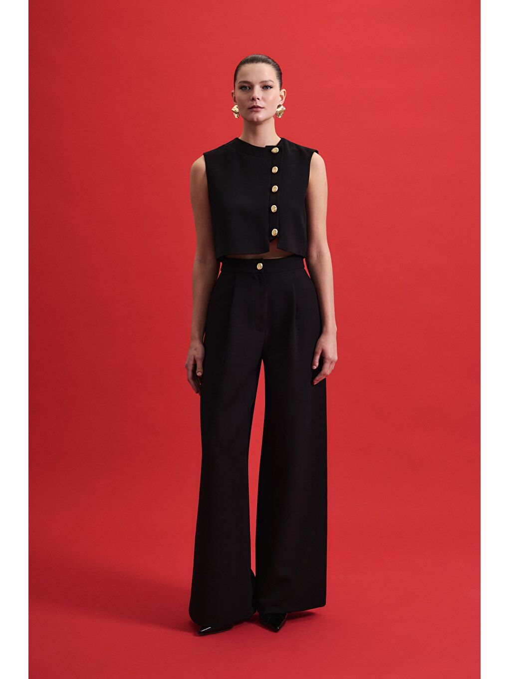 Lucy Pantolon - Siyah-1