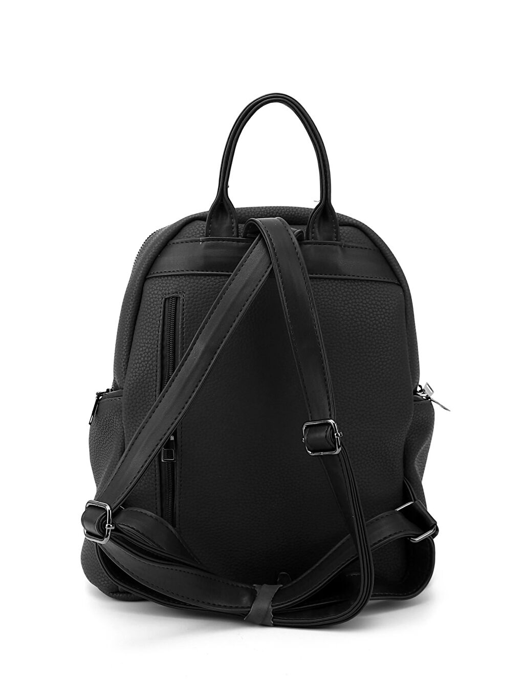 Siyah Kadın KOYU SİYAH El ve Sırt Çantası-3