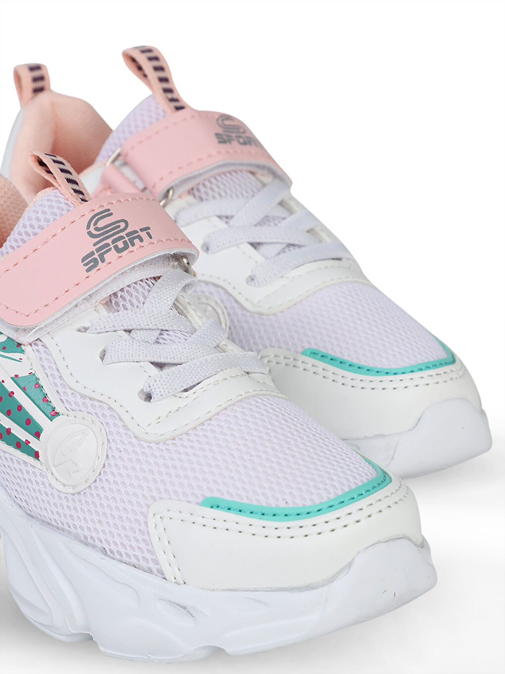 Sport Kız Çocuk Spor Ayakkabı 26-30 Numara Beyaz-Pembe-3
