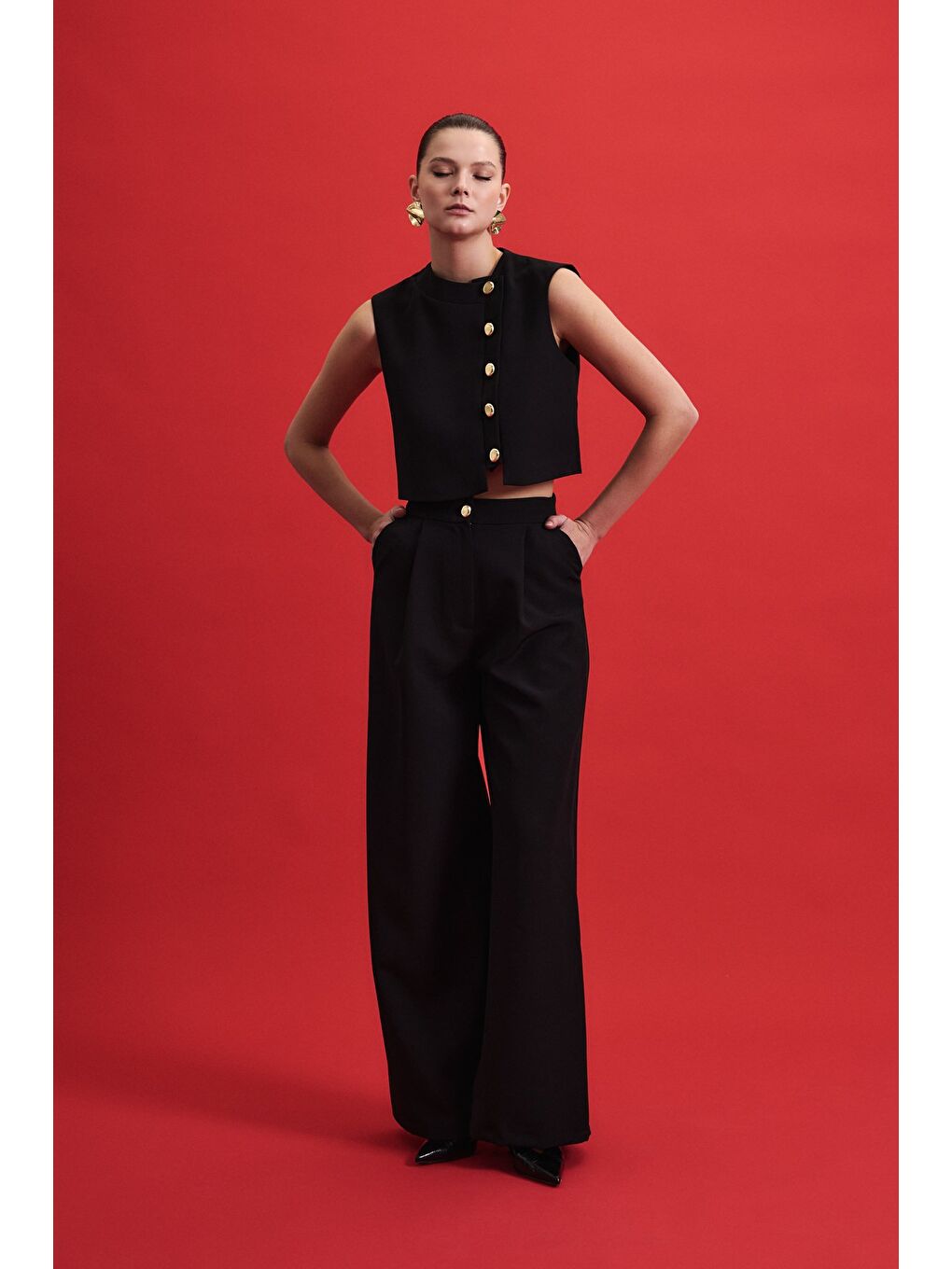 Lucy Pantolon - Siyah-3