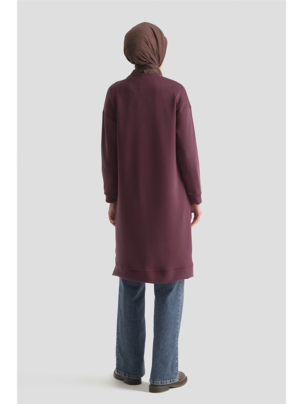 Basic Tunik Bordo-3