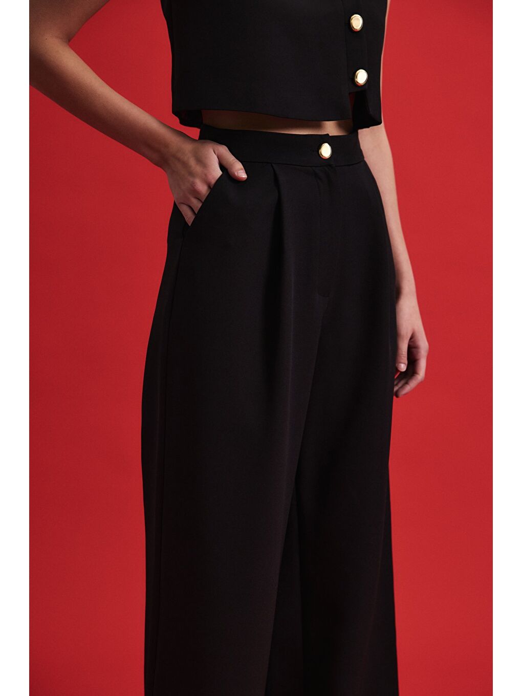 Lucy Pantolon - Siyah-5