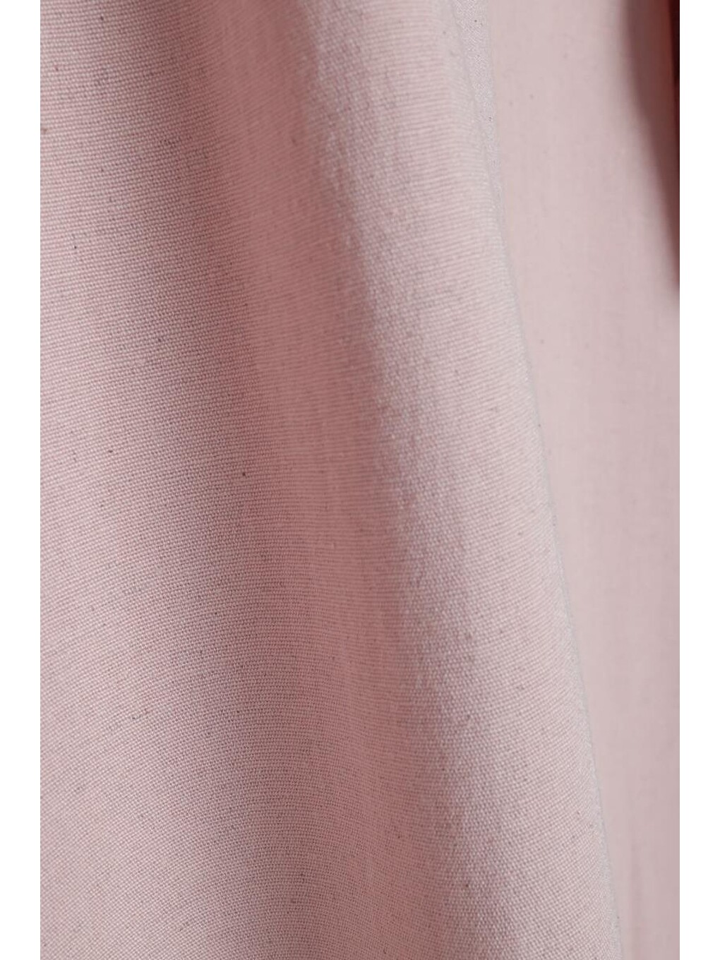 Pembe Açık Somon-çift Düğmeli Keten Tunik-6