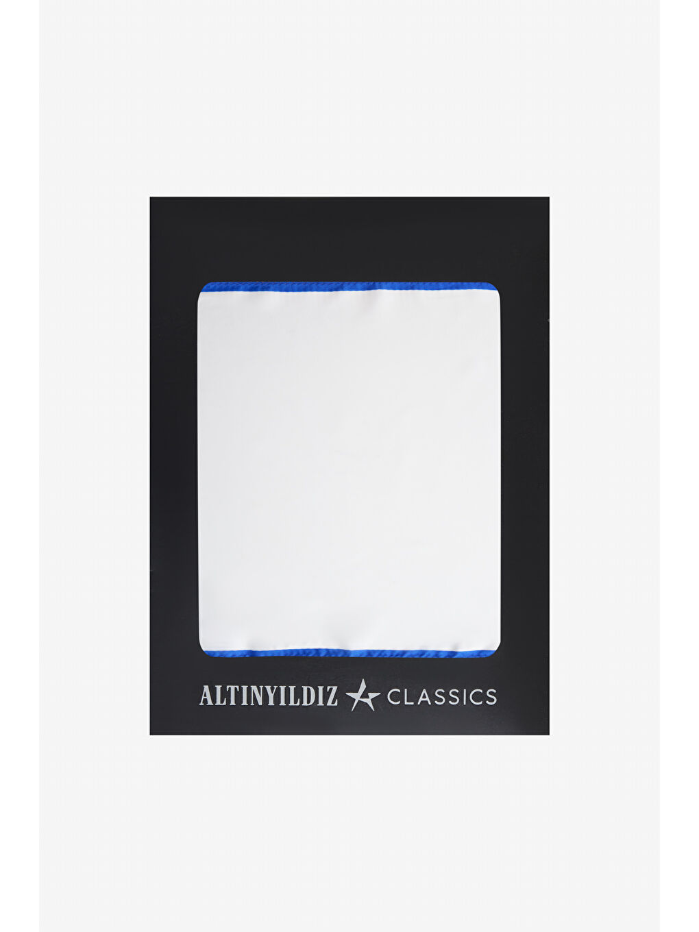 Erkek Beyaz-Saks Mendil-1