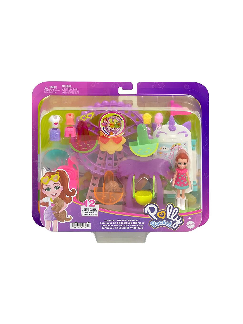 Polly Pocket Karışık Meyve Karnavalı Oyun Seti HWP25 - 1