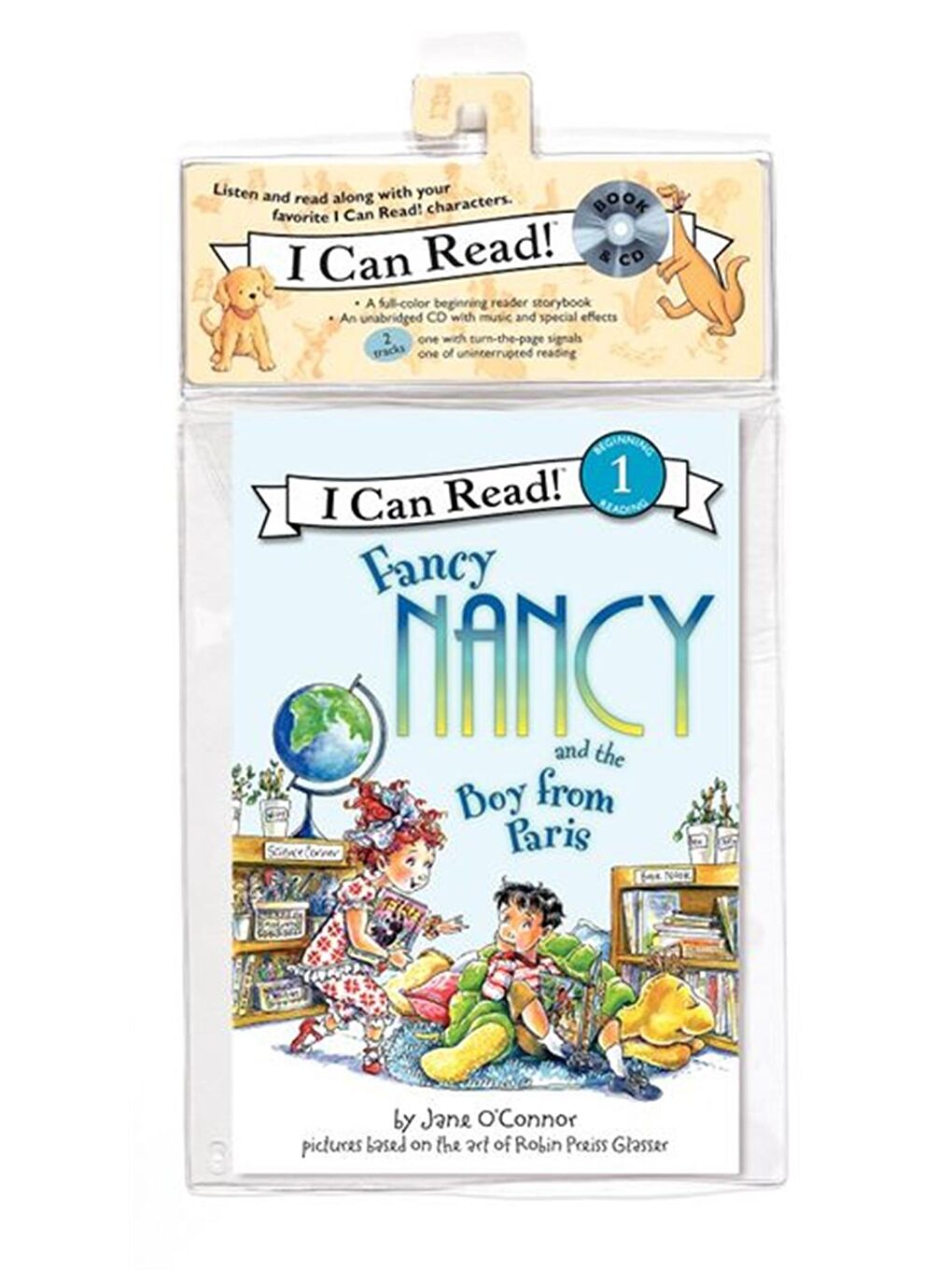 Fancy Nancy and the Boy from Paris Book and CD