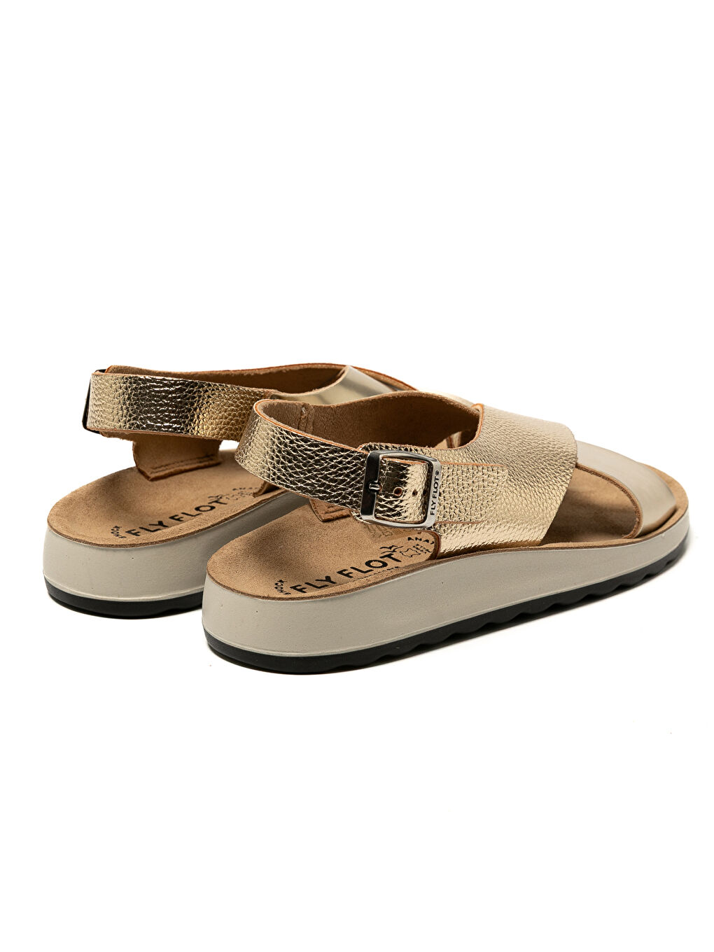 Sarı Kadın Sneaker 77 G61 ZC Sandal 6430-Gold-4