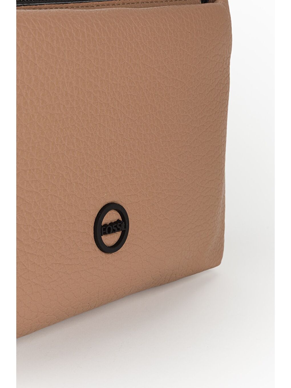 Bej Kadın Yumuşak Deri Baget El ve Omuz Çantası-2