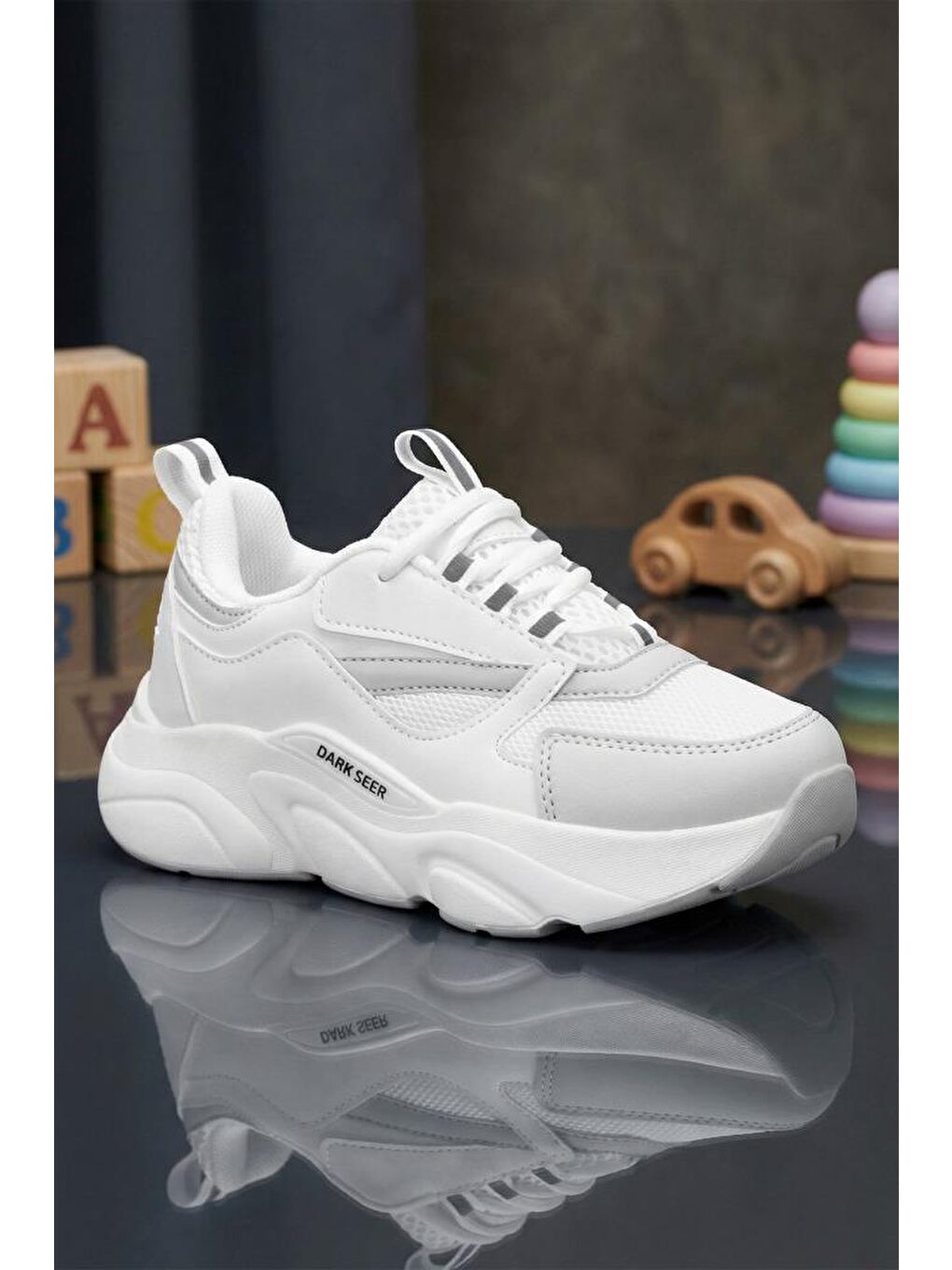 Beyaz KİDS DS E 1838 Sneaker 2025 Çocuk-1