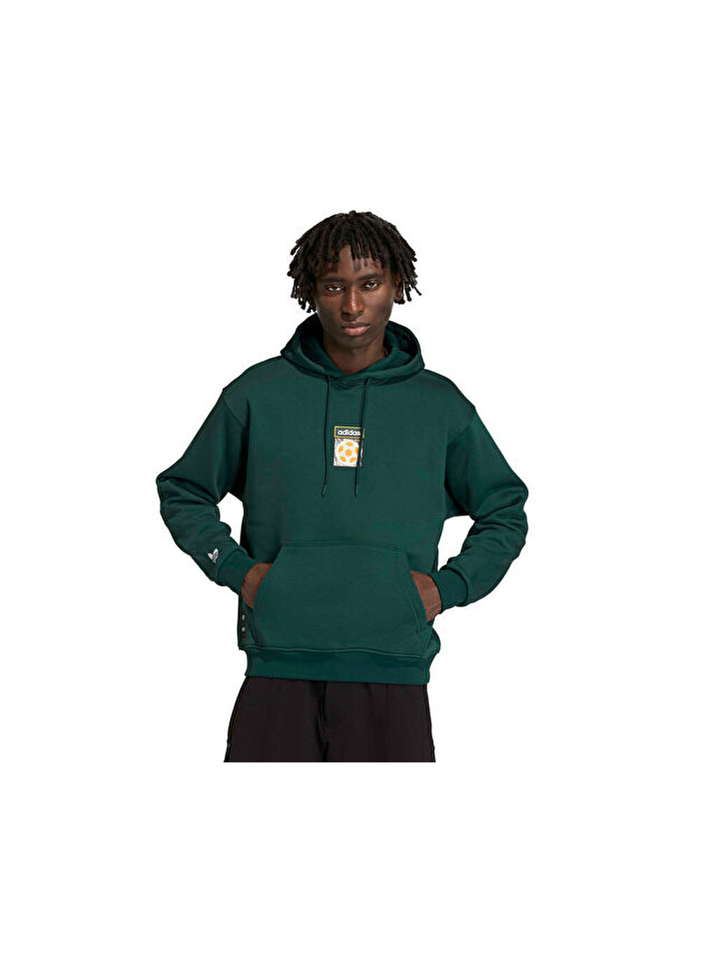Flag Gfx Hd Erkek Günlük Sweatshirts Kd1436 Yeşil-1