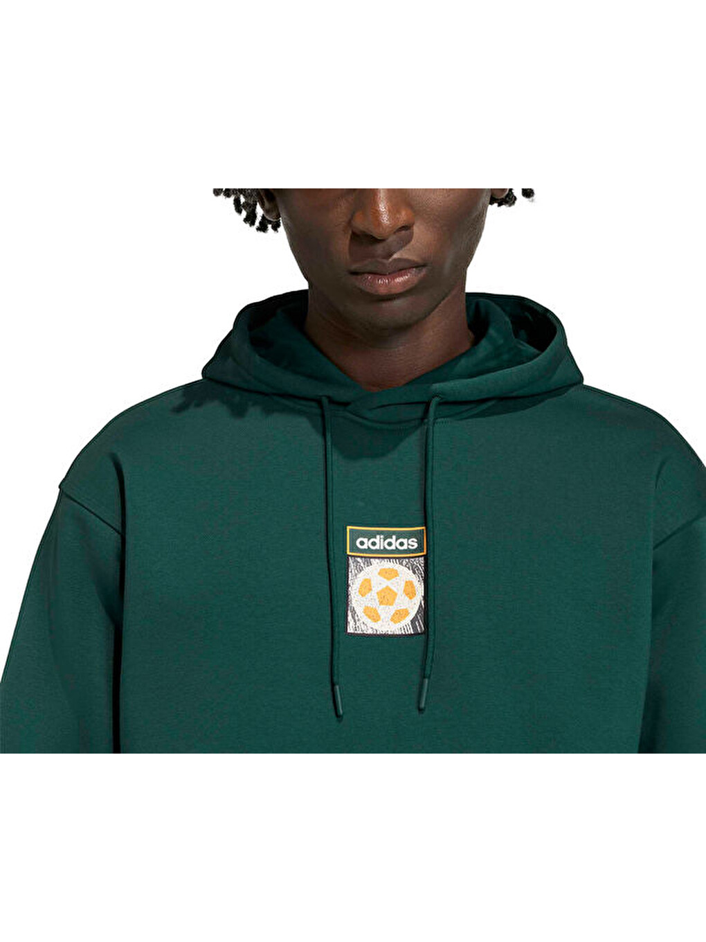 Flag Gfx Hd Erkek Günlük Sweatshirts Kd1436 Yeşil-3
