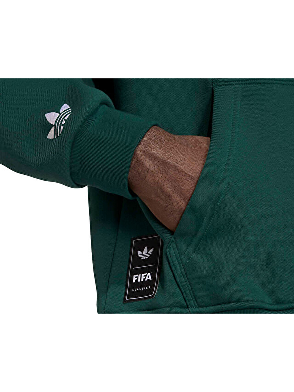 Flag Gfx Hd Erkek Günlük Sweatshirts Kd1436 Yeşil-4