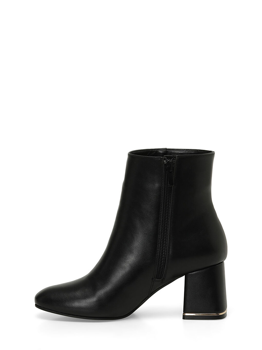 21K-256 4PR Siyah Kadın Topuklu Bot-2