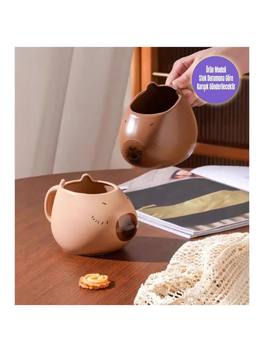 Karışık Mood Temalı Seramik Kupa-2