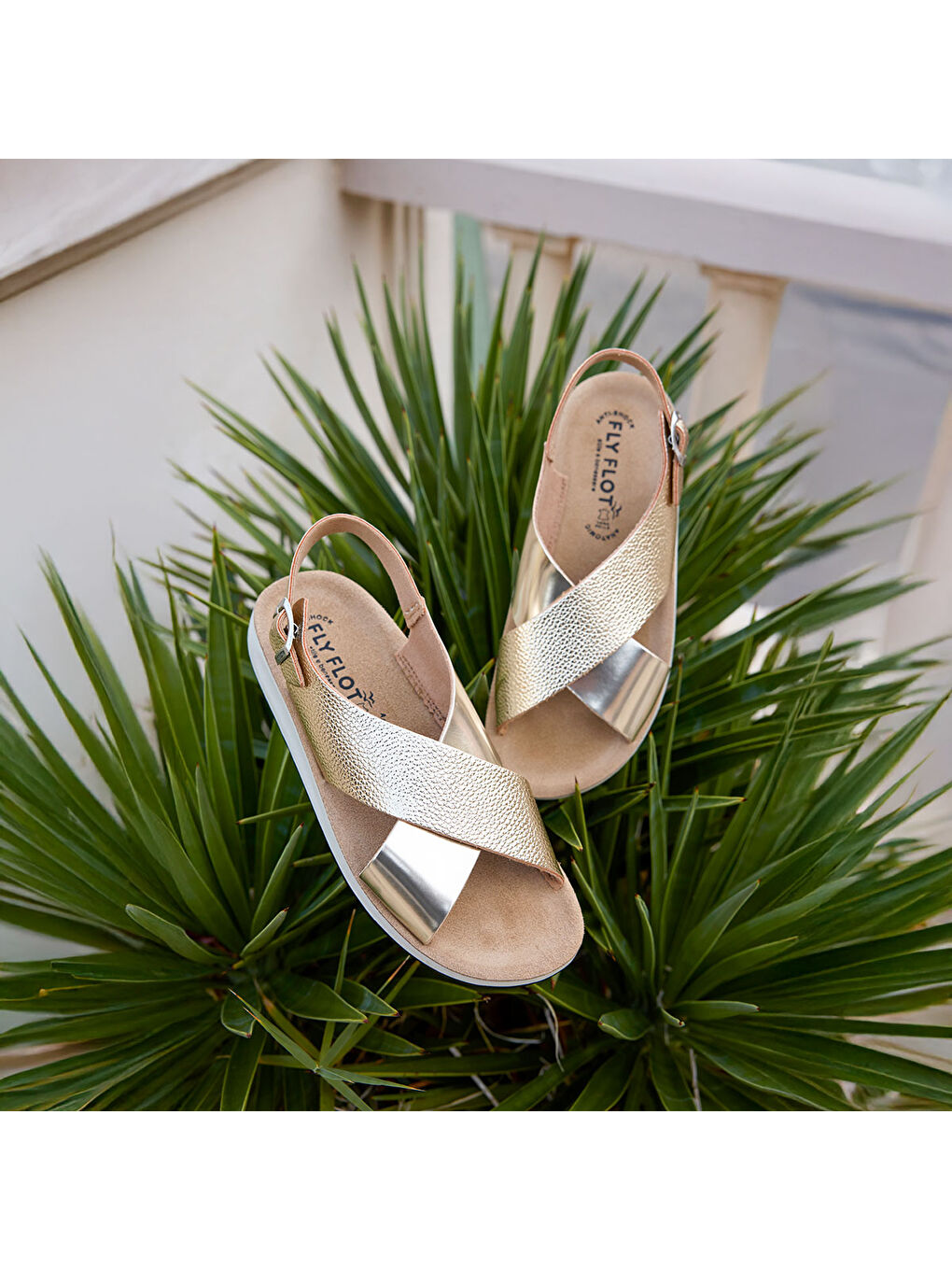 Sarı Kadın Sneaker 77 G61 ZC Sandal 6430-Gold-6