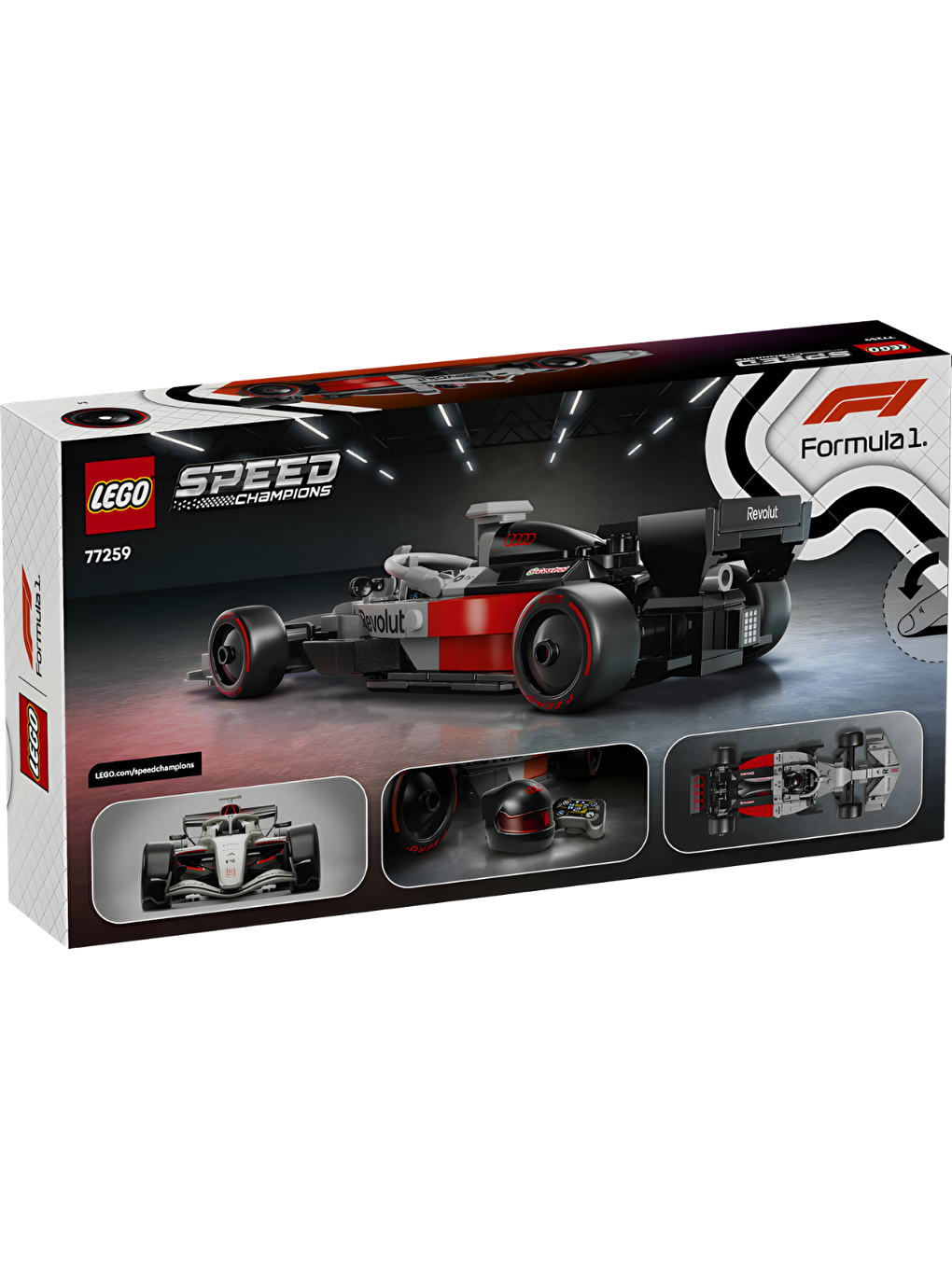 Speed Champions Audi Revolut F1 Team Yarış Arabası 77259-1