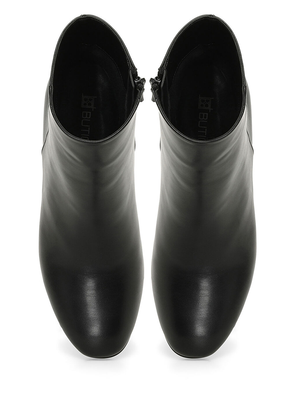 21K-256 4PR Siyah Kadın Topuklu Bot-3