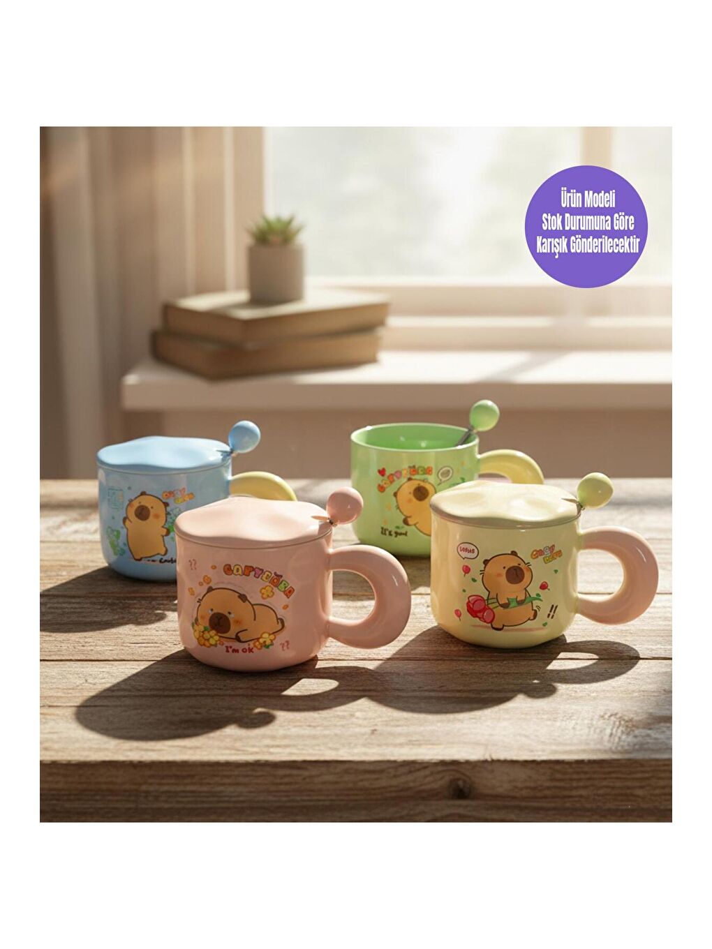 Karışık Sweet Temalı Seramik Kupa