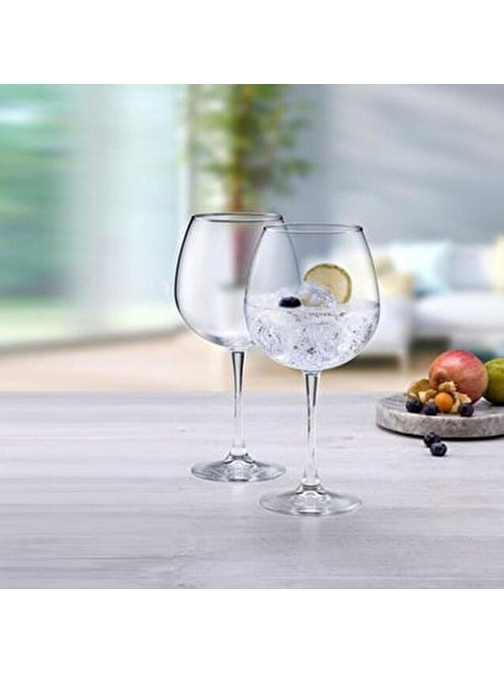 Renksiz 44238 Enoteca 2'li Ayaklı Bardak - 655 ml-2