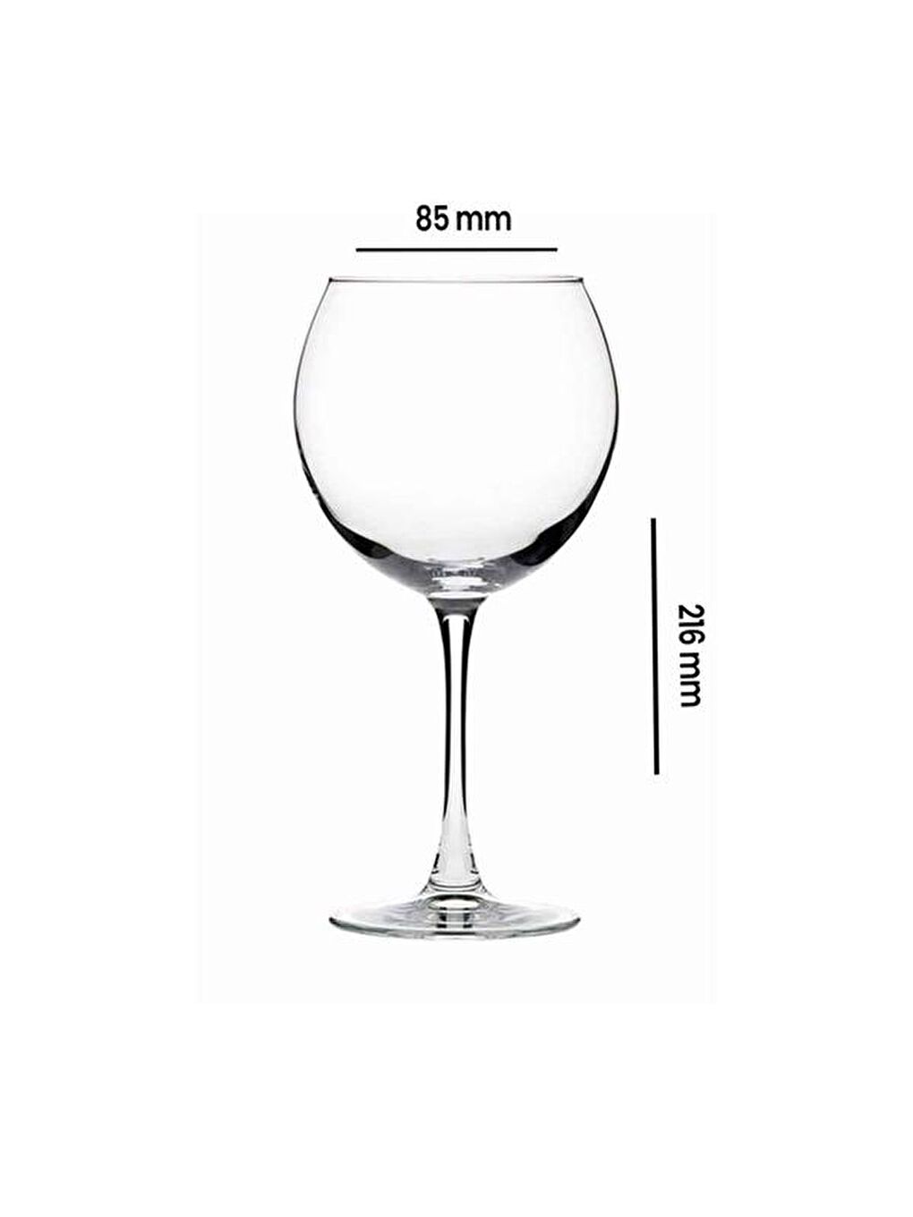 Renksiz 44238 Enoteca 2'li Ayaklı Bardak - 655 ml-3