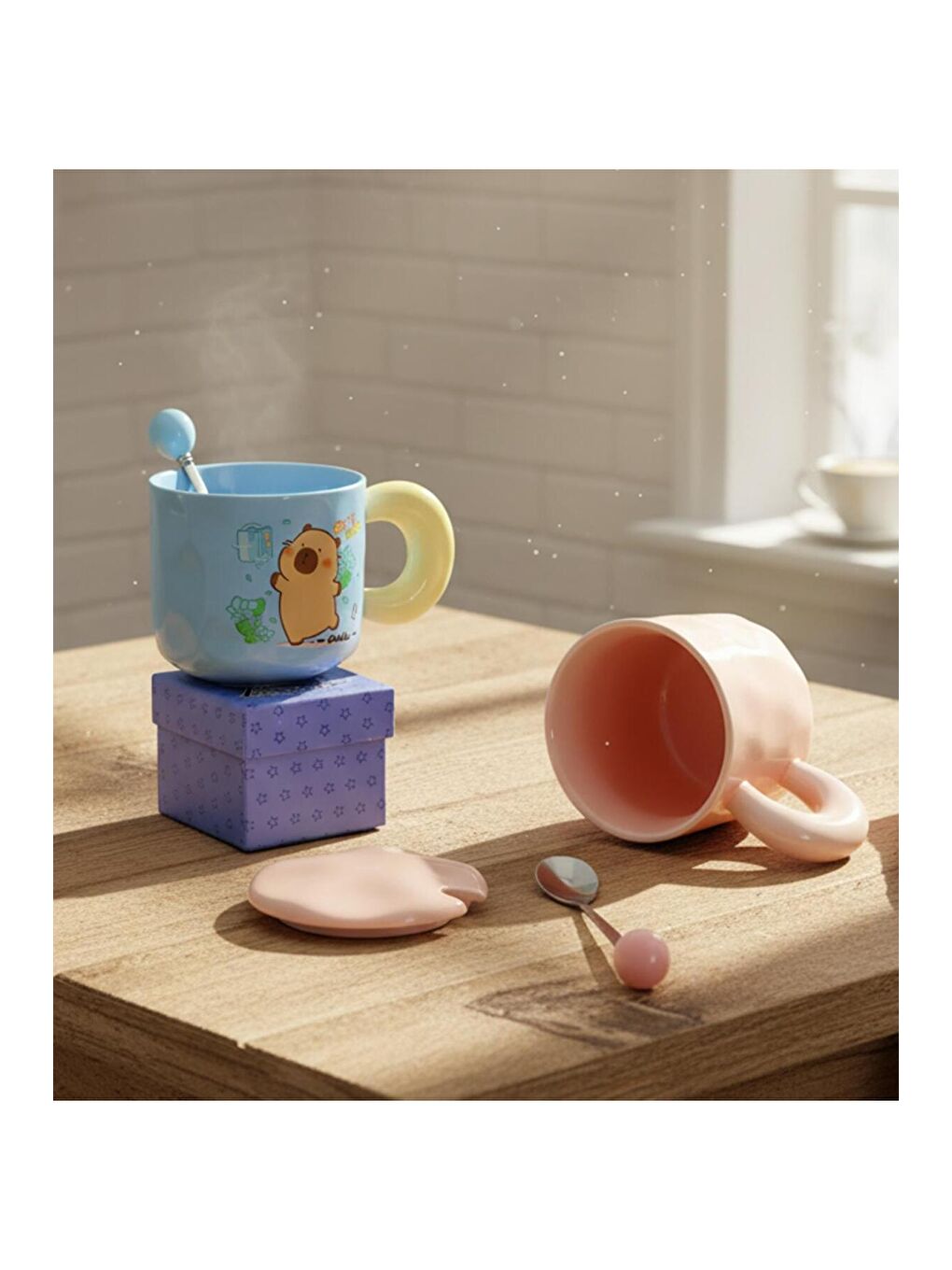 Karışık Sweet Temalı Seramik Kupa-1