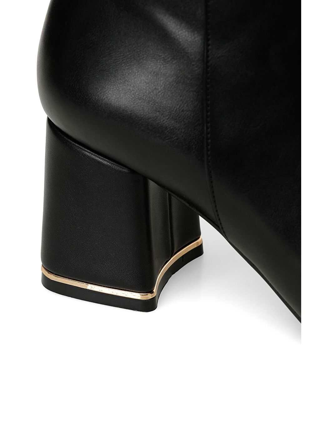 21K-256 4PR Siyah Kadın Topuklu Bot-6