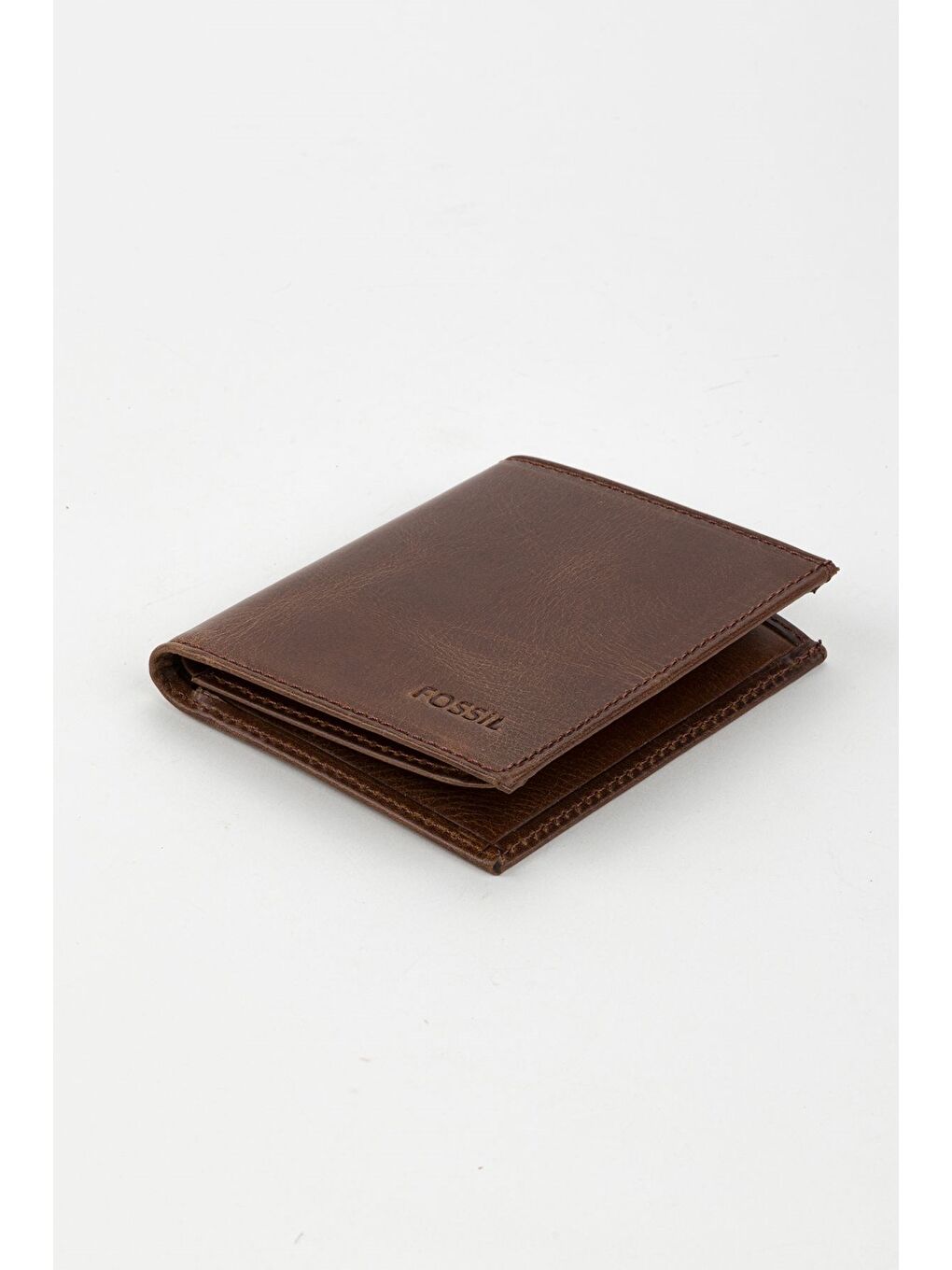 Kahverengi Kutulu Hakiki Deri Gri Crazy Dikey Küçük Boy Erkek El Portföyü Cüzdan-1