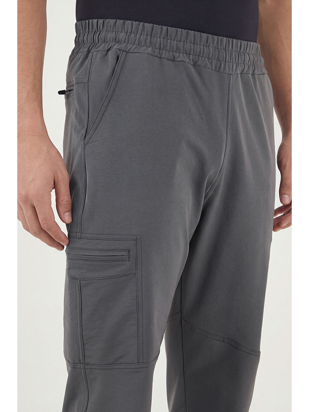 Gri Regular Fit Normal Bel Düz Paça Pantolon 693158-5
