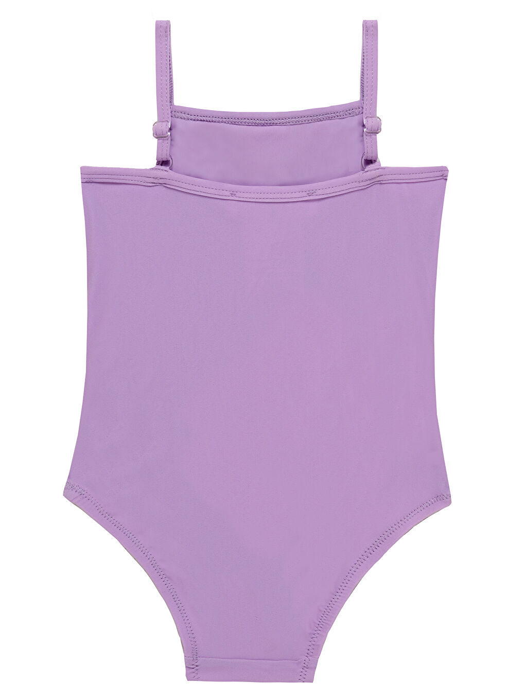 UV Korumalı Askılı Mayo Kız Bebek Yüzücü Mayo 5108 Lila-2