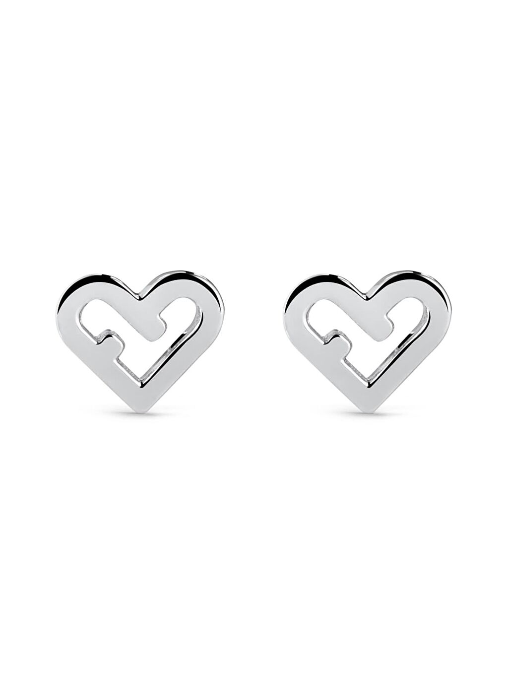 Gri FJ5007ETU Kalpli Kadın Küpe-1